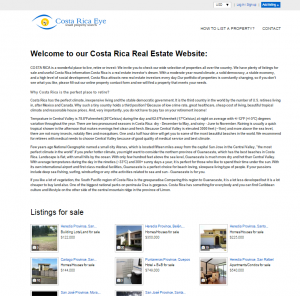 Costa Rica Eye